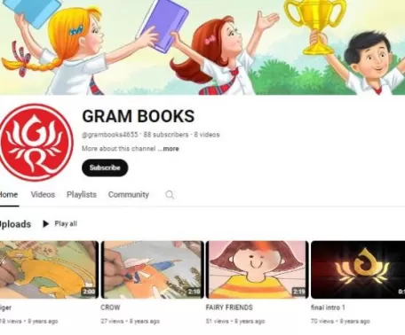 GRAM Books- YouTube